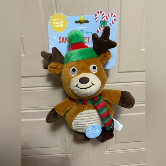 Brand New Reindeer With Squeaker 9” - Picture 2 of 7